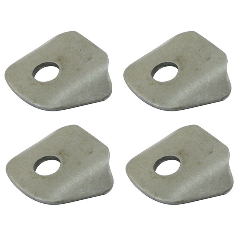 Universal Mounting Tab,3/8" Hole,1 - 3/4" Long x 2" Wide,1/16" Steel, 4 Pack - Moore Parts