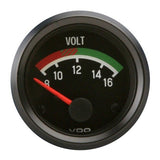 VDO 332041 Cockpit Series 2 - 1/16" Voltmeter Gauge - Moore Parts