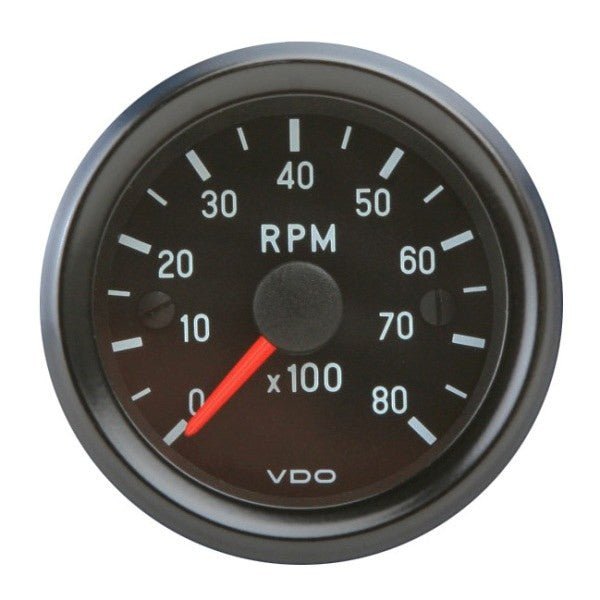 VDO 333959 Cockpit Series 2 - 1/16" 8000 Rpm Tachometer Gauge - Moore Parts