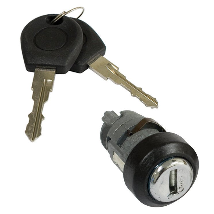 Volkswagen Ignition Lock Cylinder W/Key 1971 - 79 Vw Bug, Ghia, Bus, Thing - Moore Parts