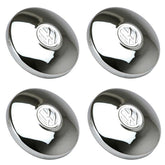 Vw Bug 4 Lug Chrome Hub Cap 1968 - 77, Vw Bus 1974 - 79. Set Of 4 - Moore Parts