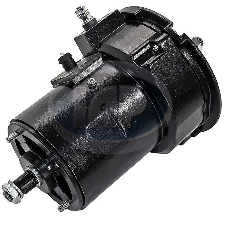 Vw Bug 60 Amp Black Alternator - Air - cooled 12 Volt Engines, Beetle, Ghia, Bus - Moore Parts