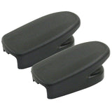 Vw Bug Black Coat Hook Caps 1968 - 77, Pair - Moore Parts