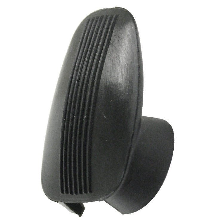 Vw Bug Black Inside Door Pillar Assist Straps & Coat Hook Caps 1961 - 67, Pair - Moore Parts