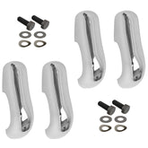 Vw Bug Chrome Euro Bumper Guards, Fits Front/Rear Bumpers 1958 - 67, Set Of 4 - Moore Parts