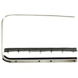 Vw Bug Door Rubber For Roll Up Window Glass, Scraper Seal Set. 1952 - 64 - Moore Parts