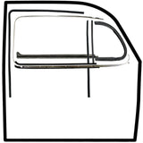 Vw Bug Door Rubber F/Roll Up Window, U Channels, Door & Vent Seals 1965 - 6/1968 - Moore Parts