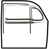 Vw Bug Door Rubber F/Roll Up Window, U Channels, Door & Vent Seals 7/1968 - 1979 - Moore Parts