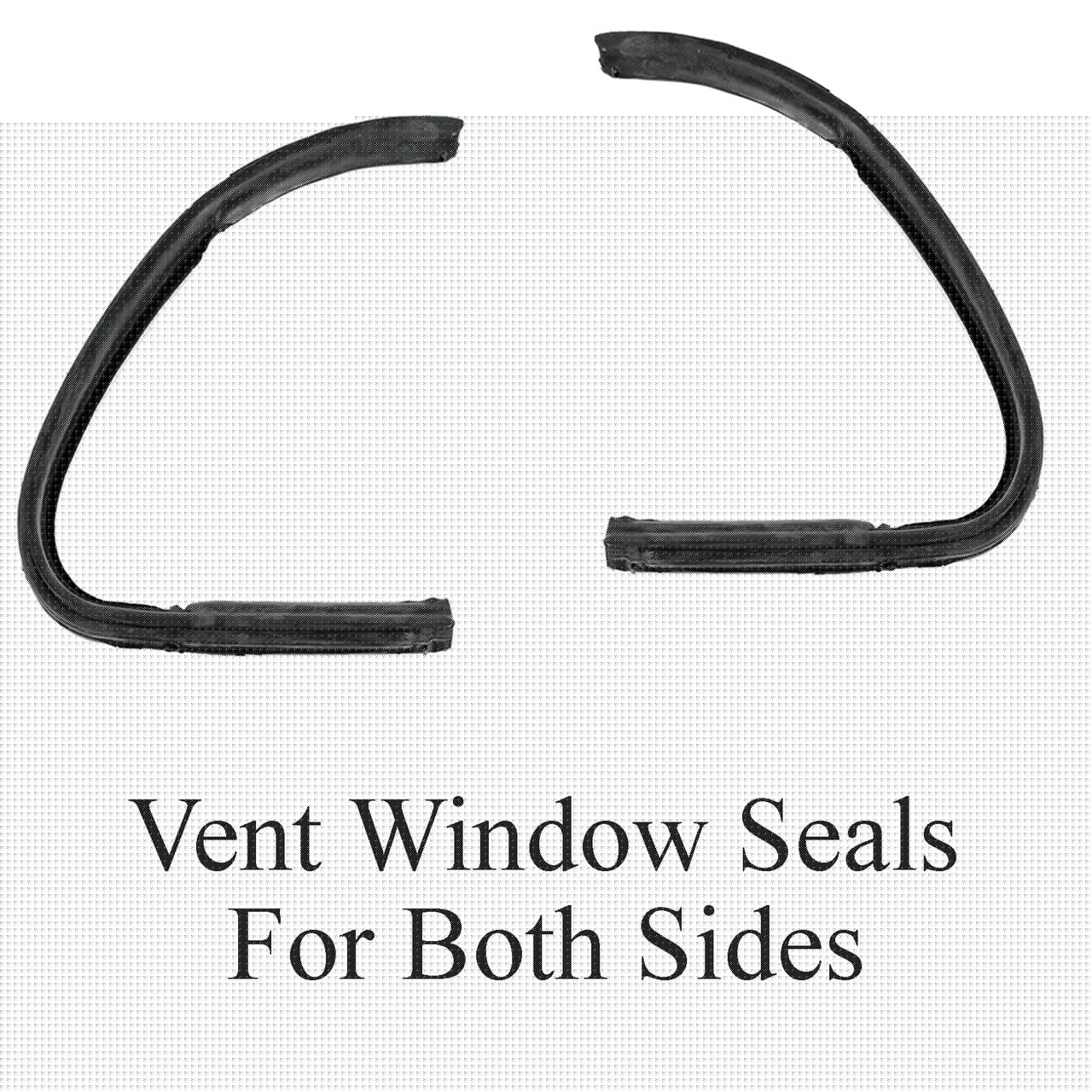 Vw Bug Door Rubber F/Roll Up Window, U Channels, Vent Window Seals 1965 - 6/1968 - Moore Parts