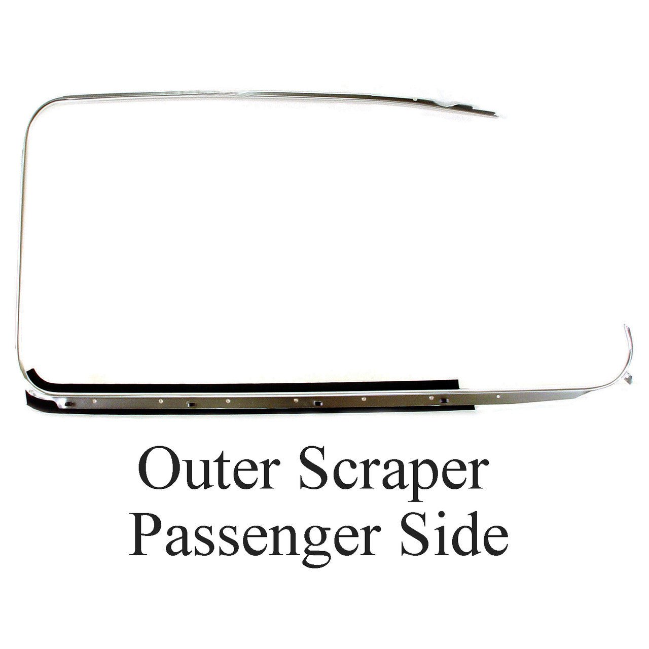 Vw Bug Door Rubber F/Roll Up Window, U Channels, Vent Window Seals 1965 - 6/1968 - Moore Parts