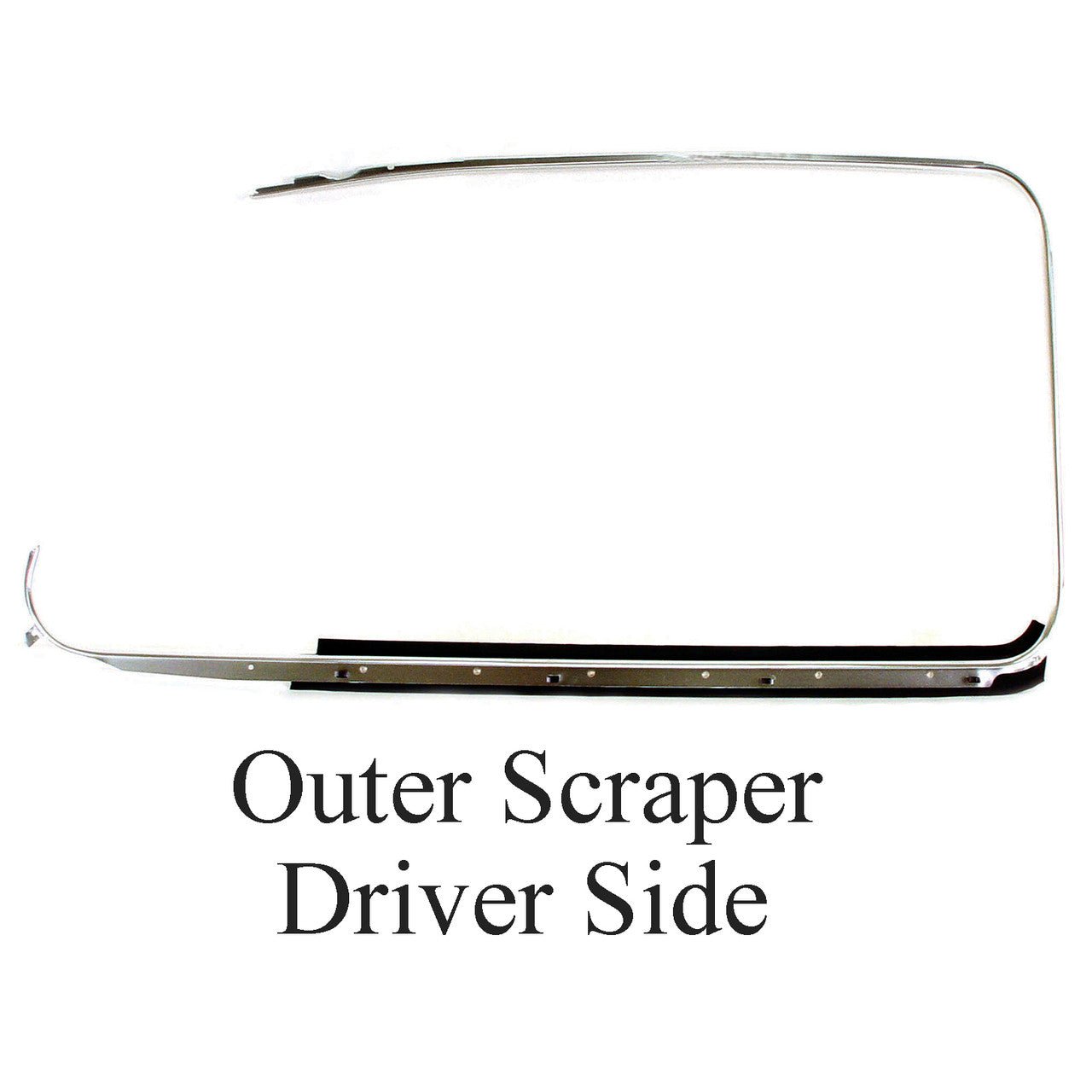 Vw Bug Door Rubber F/Roll Up Window, U Channels, Vent Window Seals 7/1968 - 1979 - Moore Parts