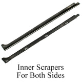 Vw Bug Door Rubber F/Roll Up Window, U Channels, Vent Window Seals 7/1968 - 1979 - Moore Parts