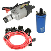 Vw Bug Ignition Kit W/Empi 9441 Electronic 009 Dist, Beru Coil, Red Wires - Moore Parts