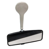 Vw Bug Inside Black/White Rear View Mirror With Dimmer Flip 1968 - 1978 - Moore Parts