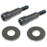 Vw Bug Irs Rear Trailing Arm Pivot Point Bracket Kit. Bolts / Delrin Bushings - Moore Parts