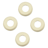 Vw Bug, Karmann Ghia Ivory Window Winder Buffer To 1967, Set 4 - Moore Parts