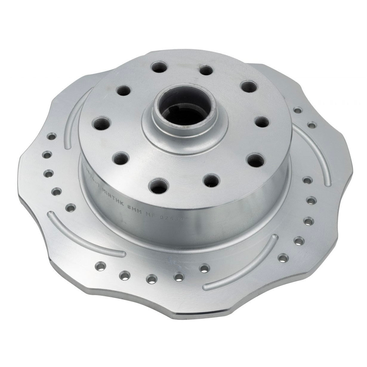 Vw Bug King Pin Front Grey Wilwood Disc Brake Kit 1949 - 1966, 5 Lug Porsche/Chevy Pattern - Moore Parts