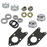 Vw Bug King Pin Front Grey Wilwood Disc Brake Kit 1949 - 1966, 5 Lug Porsche/Chevy Pattern - Moore Parts