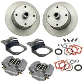 Vw Bug Rear Grey Wilwood Disc Brake Kit 1968 - 1979, 4 Lug Vw Pattern - Moore Parts