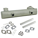 Vw Bug Stock Muffler W/Chrome Tips & Hardware 1966 - 71 - 1300 - 1600cc Engines - Moore Parts