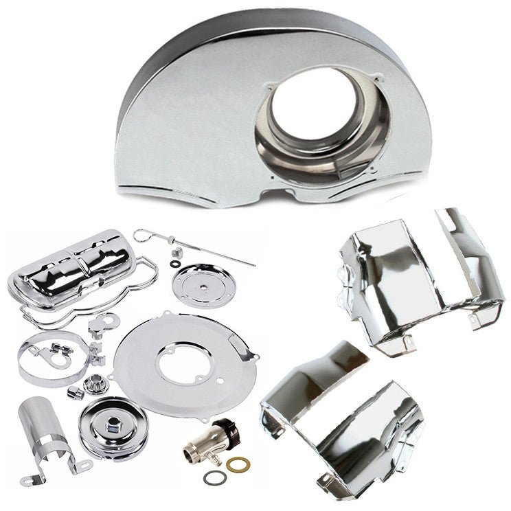 Vw Bug Super Deluxe Chrome Dress Up Kit For Off - road Air - cooled Engines - Moore Parts