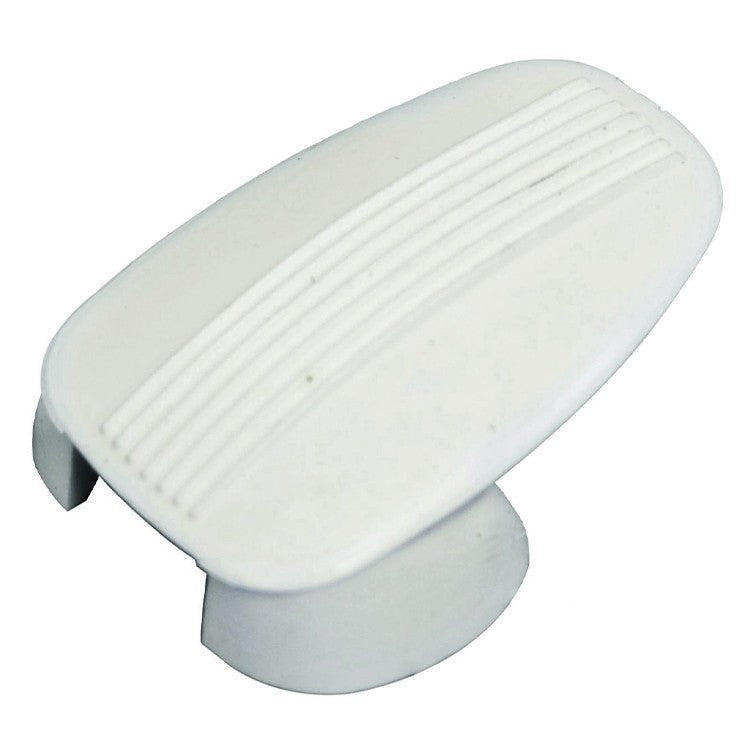 Vw Bug White Coat Hook Caps 1961 - 67, Pair - Moore Parts