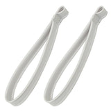 Vw Bug White Inside Door Pillar Assist Straps 1958 - 67, Pair - Moore Parts