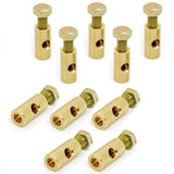Vw Carburetor Barrel Nut Solex 30PICT, 34PICT. Vw Heater Cable Nut, 10 Pack - Moore Parts
