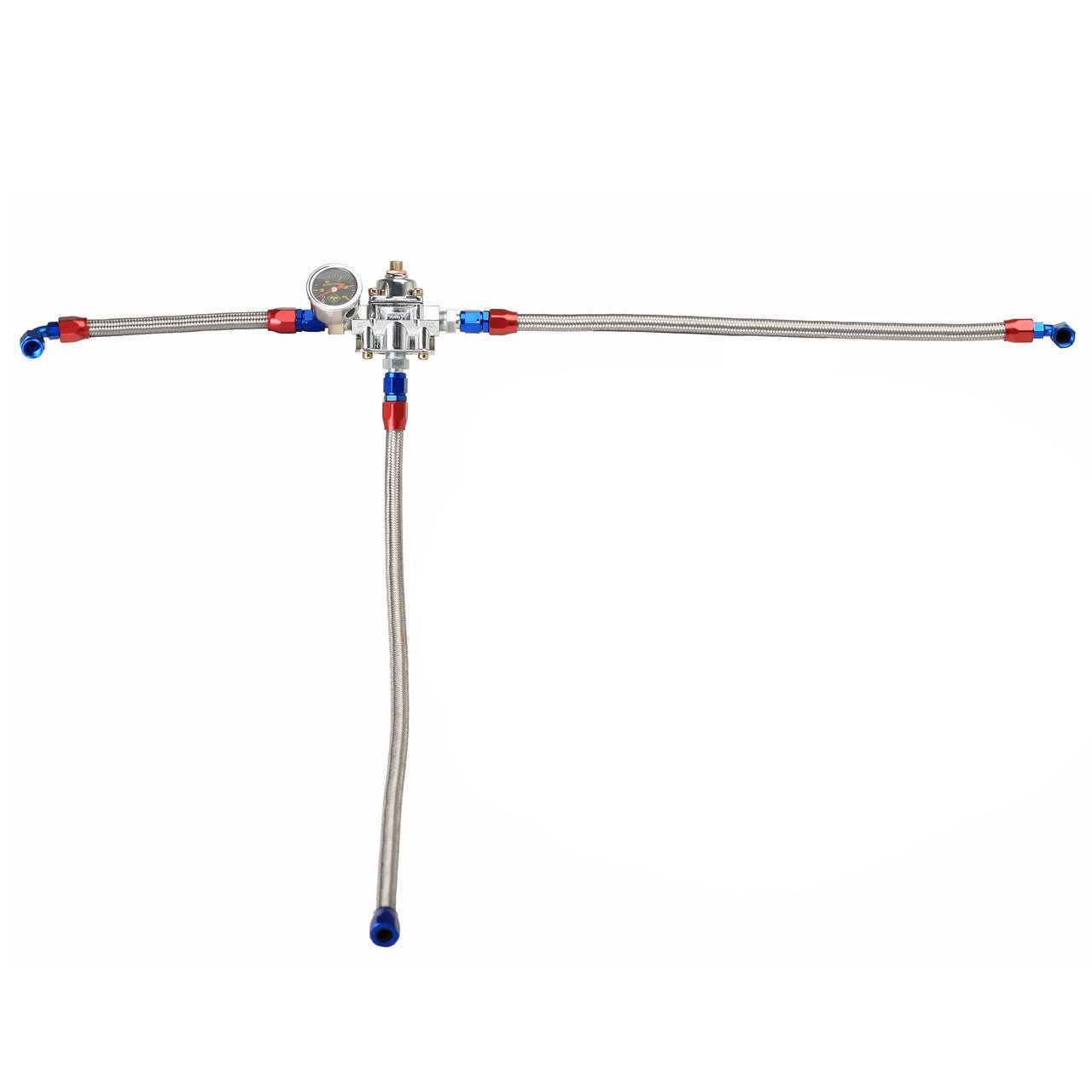Weber IDA 48mm Fuel Line Management Kit With Stainless Steel Hose - Moore Parts