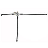 Weber IDF & Empi HPMX 40 - 44 - 48mm Fuel Line Management Kit W/Black Stainless Hose - Moore Parts