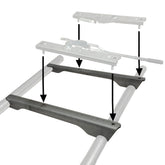 Weld On Seat Slider Mounting Pedestals For 1 - 1/2" Tubing - Moore Parts