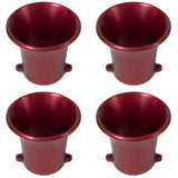JayCee Red Billet Velocity Stack 3-1/4" Tall, Weber IDA & EMPI EPC Carbs, Set4 | Moore Parts