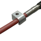 Billet Clamp Mount For Push Pull Shielded Throttle Cables, Each - Moore Parts