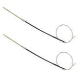 Emergency Brake Cable For Vw Bug 1967 - 68 Swing Axle Trans Only, Pair - Moore Parts