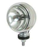 Empi 16 - 9150 Chrome 4" Round Off - Road Light W/Mounting Post - H3 55W, Pair - Moore Parts