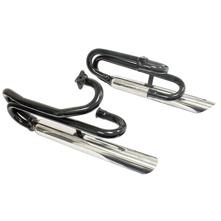 Empi 18 - 1048 Low Dual Zoom Exhaust System 1600cc Vw Bug/Ghia - Moore Parts