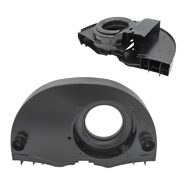 Empi 8678 Vw Bug Super Fan Shroud 36 HP Style, Doghouse W/Heater, Black - Moore Parts