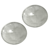 Empi 98 - 9504 Early Vw Bus Headlight Glass Lens 1950 - 67, Pair - Moore Parts