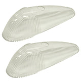 Empi 98 - 9521 Vw Bug Left Or Right Clear Front Turn Signal Lens 1958 - 63, Pair - Moore Parts