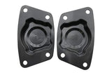 FOOSE Vw Bug Billet Spring Plate Caps, Black Anodized Finish, Pair - Moore Parts