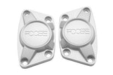 FOOSE Vw Bug Billet Spring Plate Caps, Satin Silver W/Clear Finish, Pair - Moore Parts