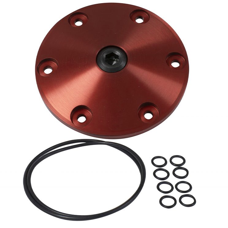 JC - 2101 Red Aluminum Oil Sump Plate Kit For Air - cooled Vw Engine - Moore Parts