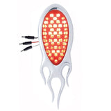 Led Ford Teardrop Tail Lights With Chrome Flame Bezel Trim, Pair - Moore Parts