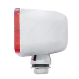 Mini LED Sand Rail Tail Lights Red Lens Chrome Housing, Pair - Moore Parts