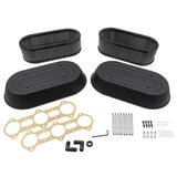 PMO Induction Standard Water Shield Air Cleaner Kit, Dual Weber Carburetors. Pair - Moore Parts