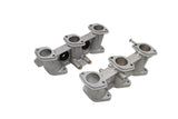PMO Intake Manifolds 100mm Tall, CIS Injection 40x37mm Raw Aluminum Finish - Moore Parts