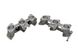 PMO Intake Manifolds 82mm Tall, CIS Injection 40x36mm Raw Aluminum Finish - Moore Parts