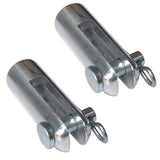 Replacement Master Cylinder Clevis With Pin And Lock Clip, Pair - Moore Parts