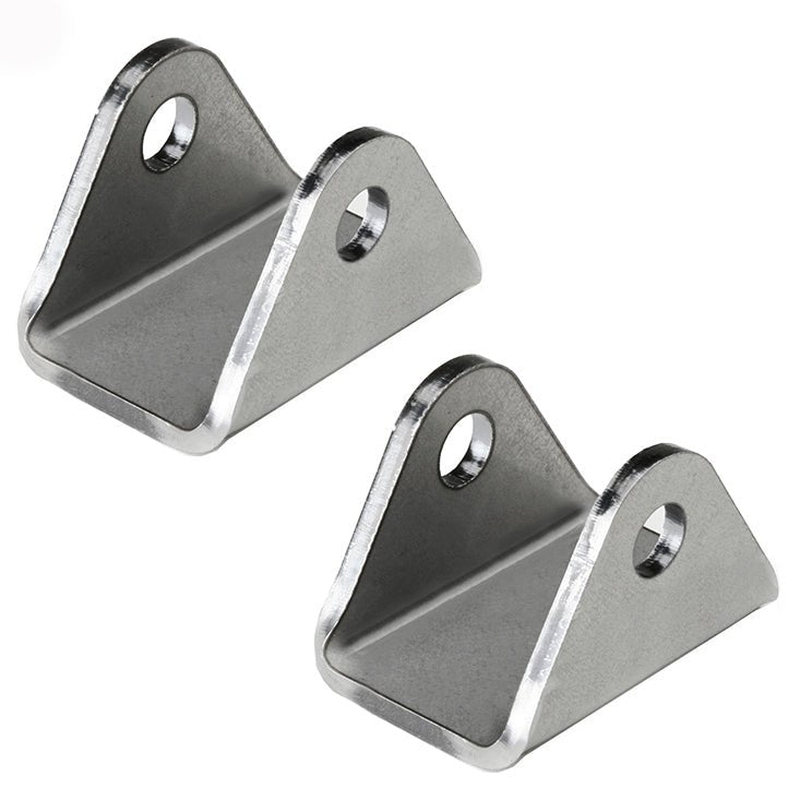 Single Shock / Dual Sheer Weld On Mounting Bracket / Tab. Pair - Moore Parts