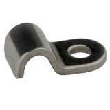 Stainless Steel Single Hard - Line Clamp For 1/2" Diameter Tube. Pair - Moore Parts